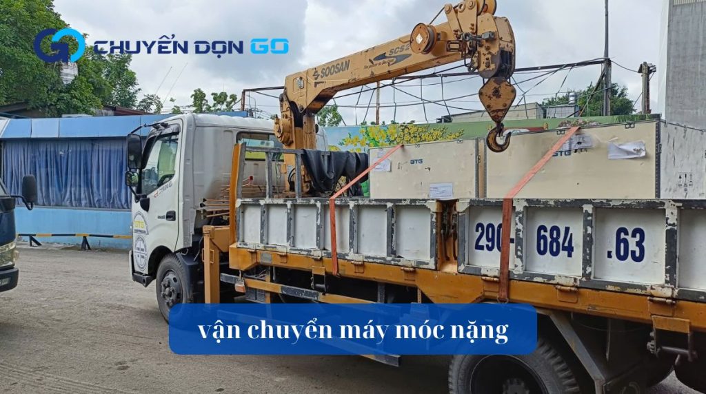 vận chuyển máy móc nặng